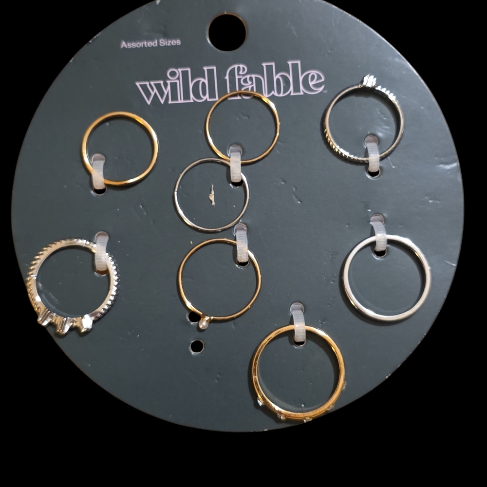Wild Fable Mixed Metal Ring Collection